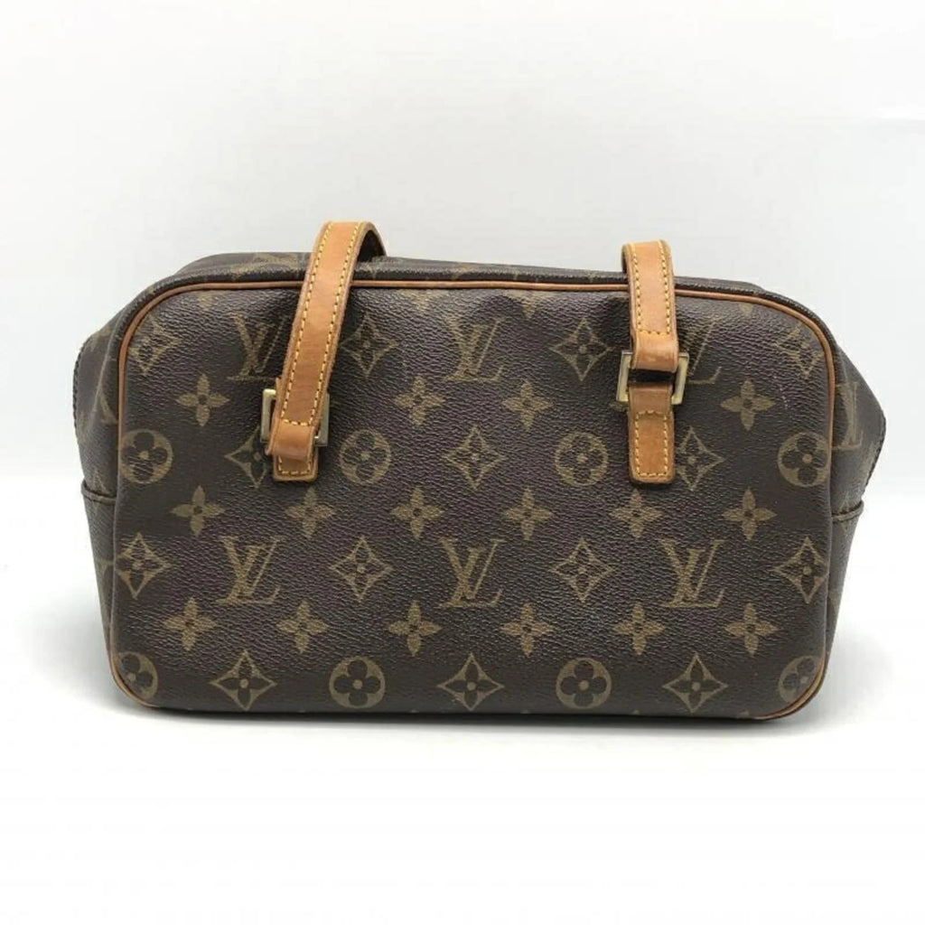 Pre-Owned LOUIS VUITTON Shite MM Handbag M51182 Monogram Brown Louis Vuitton (Good)