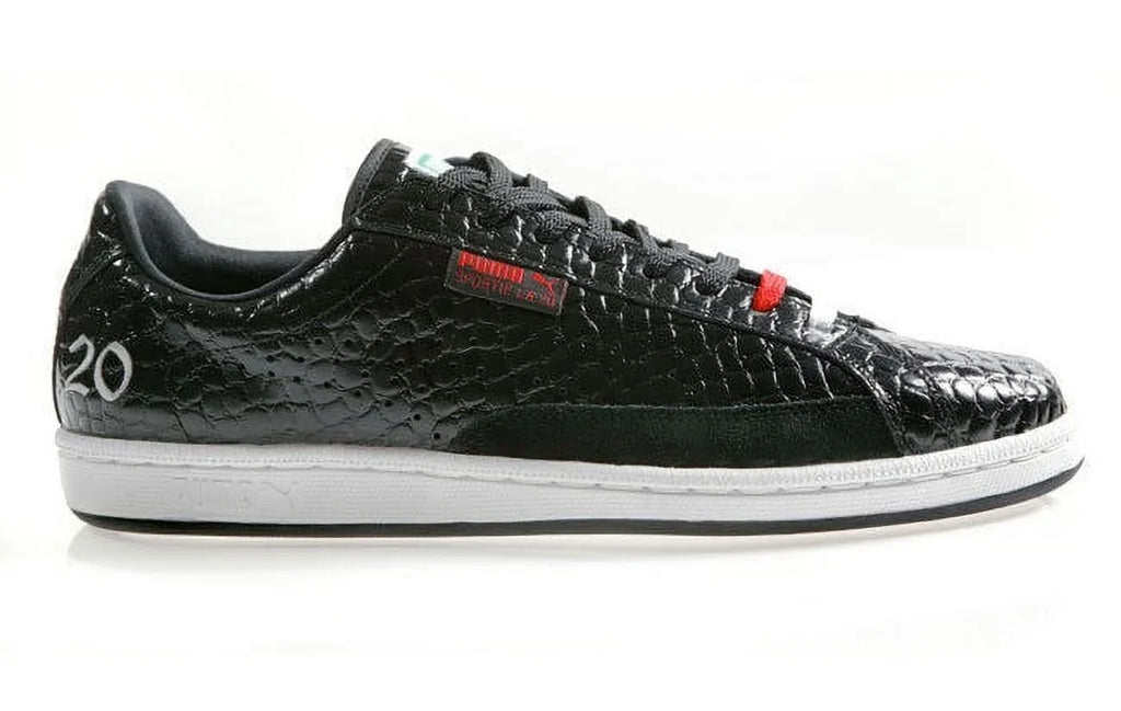 PUMA SPORTIE LA. MATCH CROCODILE SKIN UNISEX MEN 5.5 / WOMEN 7 SHOES BLACK NEW