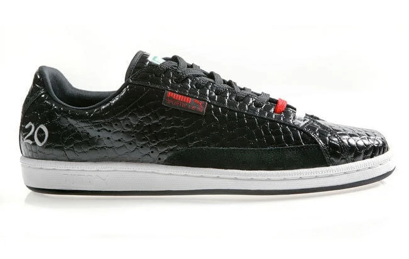 PUMA SPORTIE LA. MATCH CROCODILE SKIN UNISEX MEN 5.5 / WOMEN 7 SHOES BLACK NEW