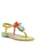Betsey Johnson Womens Aleena Latch Embellished Slingback Sandals