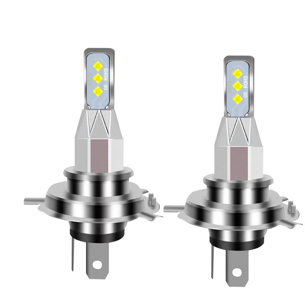For Honda Hawk GT 650 NT650 1988-1991 9003 H4 LED Headlights Bulb 6000K White