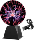 Plasma Ball, 8 Inch Sensitive Plasma Lamp, Nebula Sphere Plasma Globe Novelty Toy for Decorations/Kids/Bedroom