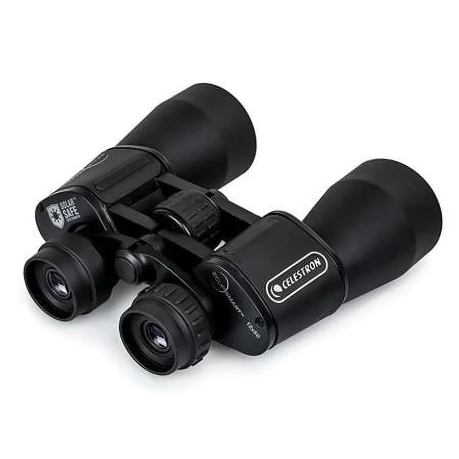 Celestron – EclipSmart Safe Solar Eclipse Binoculars – Large & Powerful 12x50MM Solar Binoculars – Exclusive Solar Binocular – Crystal Clear Views of the Sun, Solar Eclipses, Transits & Sunspots