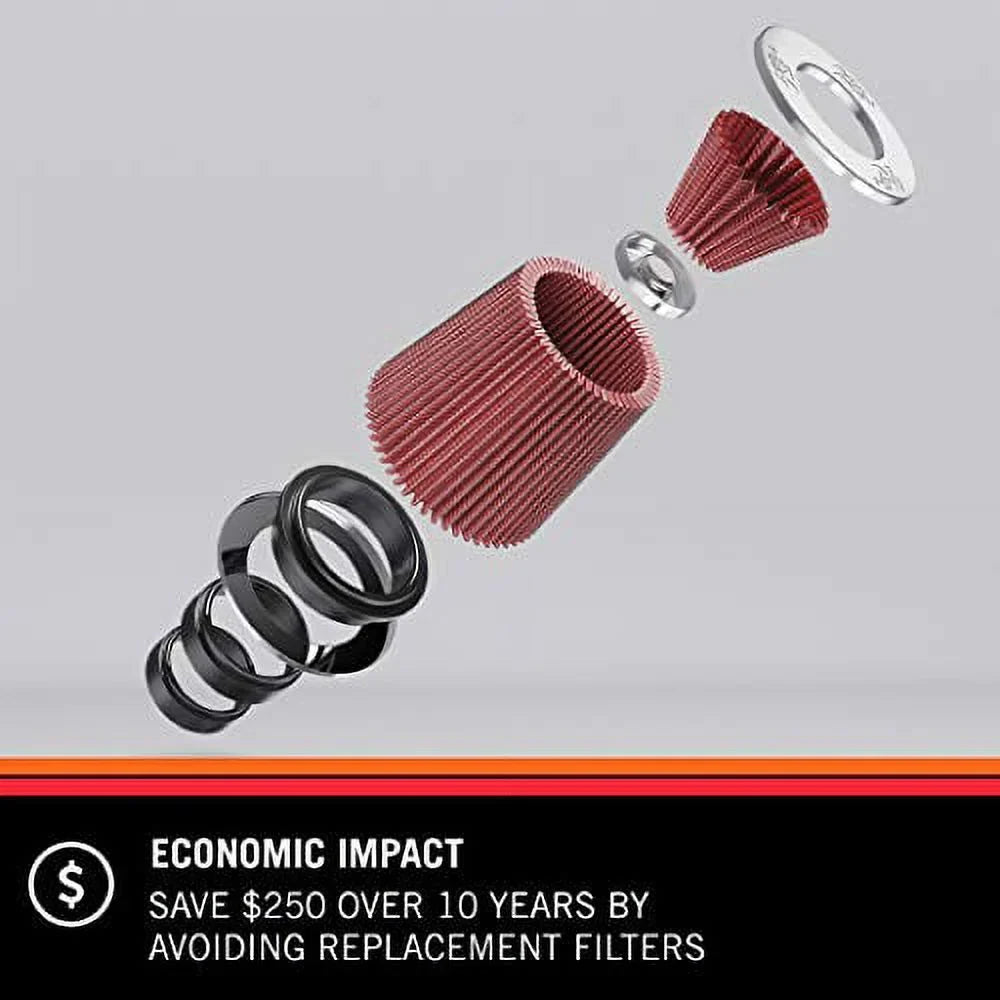 K&N Engine Air Filter: High Performance, Premium, Washable, Industrial Replacement Filter, Heavy Duty: E-3032R