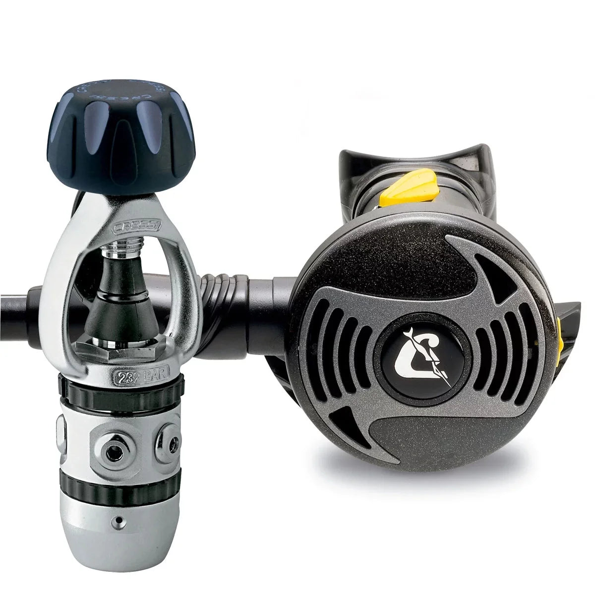 Cressi XS2/AC2 Regulator, XS Octopus Package and Mini Gauge
