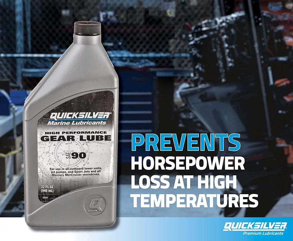 Quicksilver 858065Q01 2.5 gal Sae 90 Gear Lube