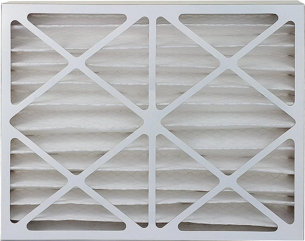 Filterbuy 20x25x4 MERV 8 Pleated HVAC AC Furnace Air Filters (4-Pack)