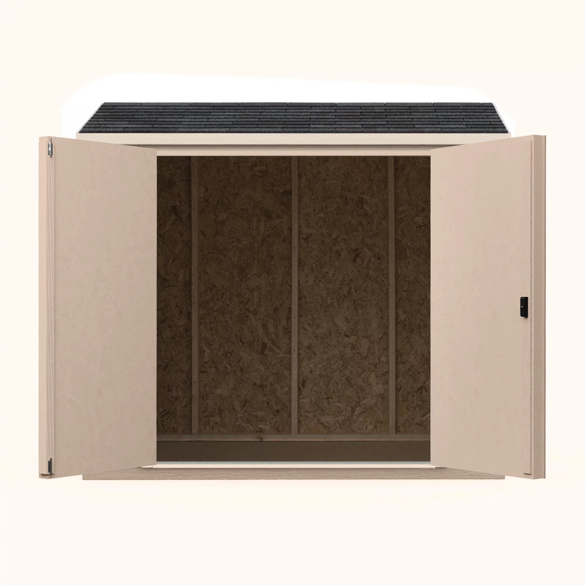Handy Home Products Fremont 4 ft. x 8 ft. Lean-To Storage Shed