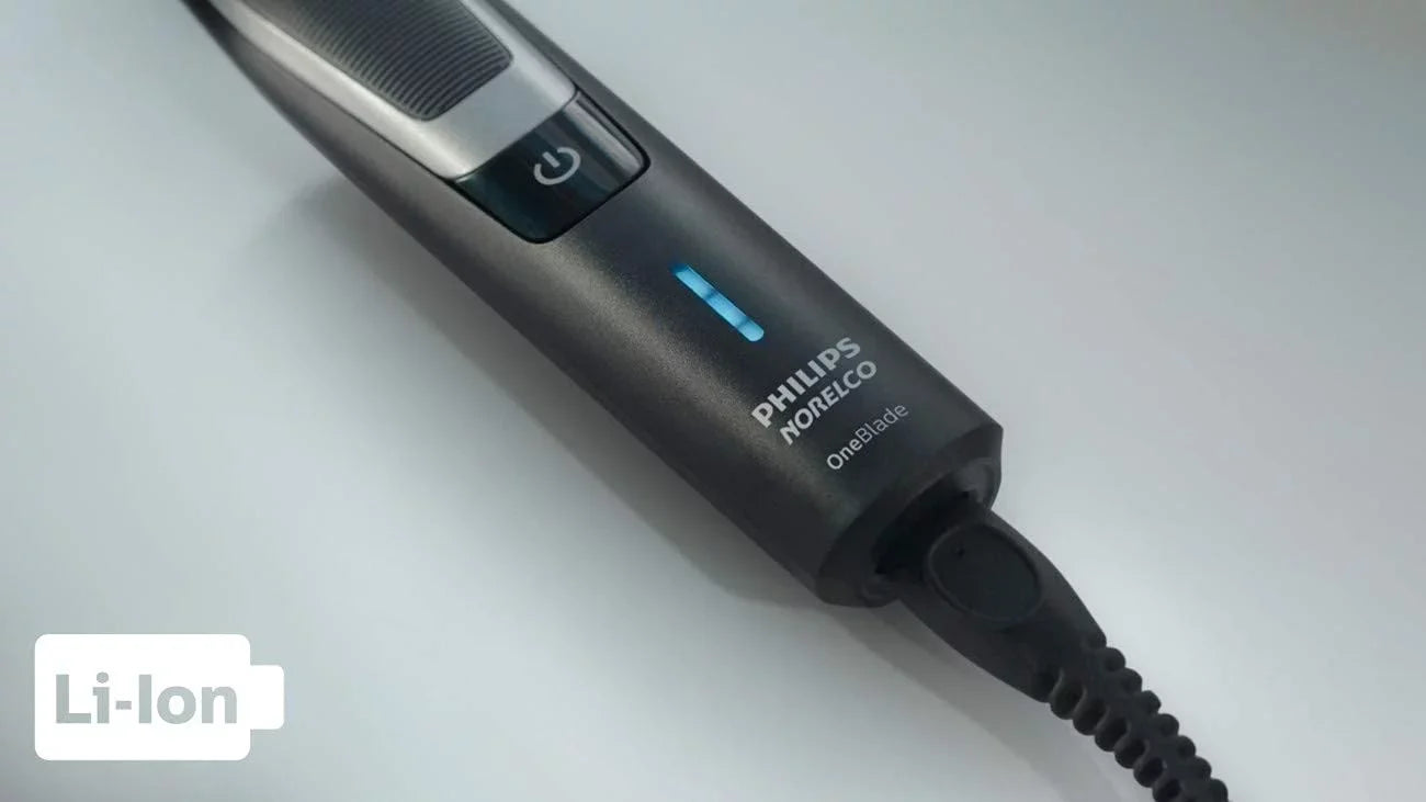 PHILIPS Norelco OneBlade Electric Trimmer QP6510 + 3 pieces Black