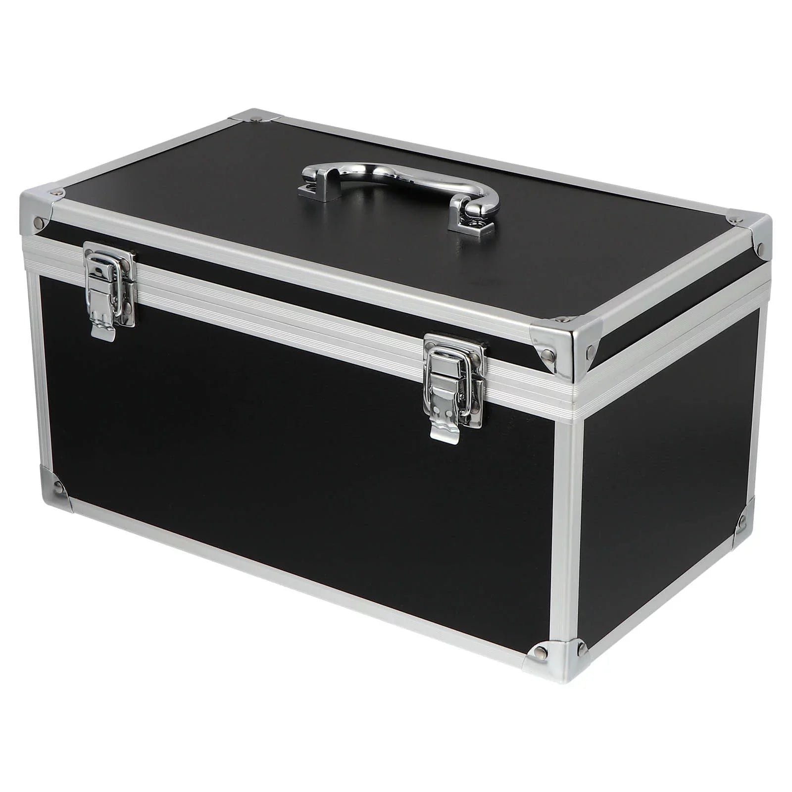 Homemaxs Case Hard Box Tool Camera Shell Briefcase Portable Carrying Equipment Shockproof Aluminum Safety Audio Household