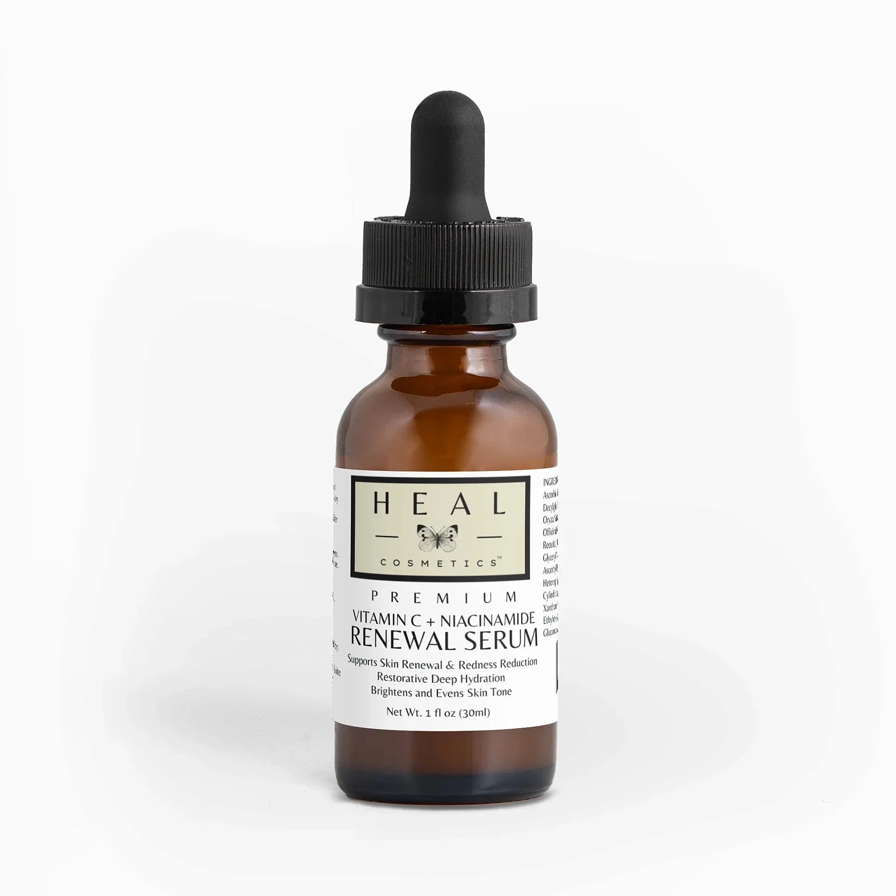 HEAL Cosmetics™ Premium Vitamin C Niacinamide Renewal Serum