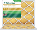 Filterbuy 25x32x1 MERV 11 Pleated HVAC AC Furnace Air Filters (2-Pack)