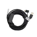 Moobody 5.5mm Endoscope Camera with 6 Adjustable LED Lights and 20M Cable