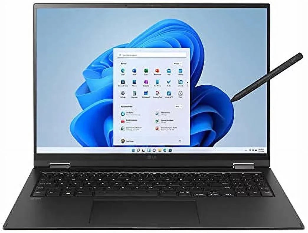 Pre-Owned LG GRAM 16T90Q-K.AAC7U1 2-IN-1 16" QHD TOUCH I7-1260P 16 512GB SSD - BLACK (Fair)