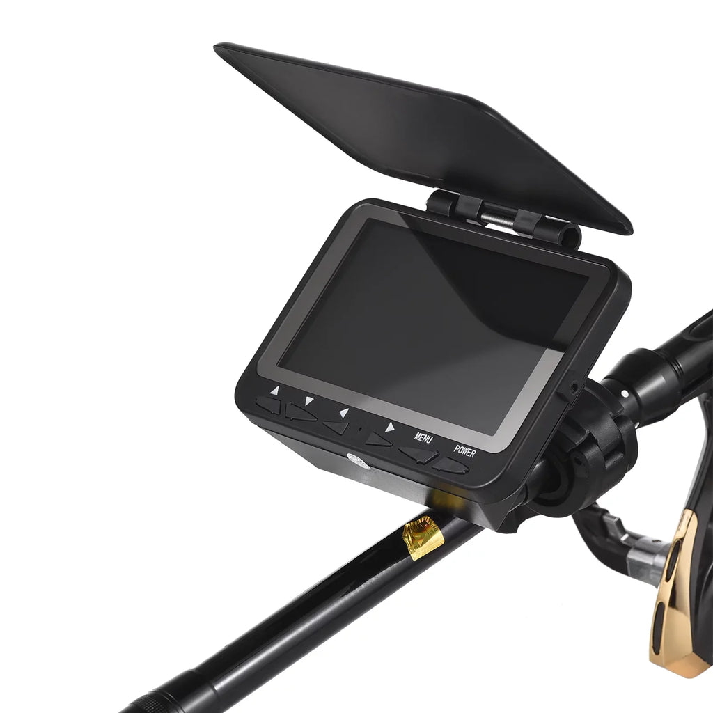 Lixada Underwater Fishing Camera 15M/30M LCD Fish Finder 1200TVL 8PCS IR LED Night Vision for Ice Vessel Fishing