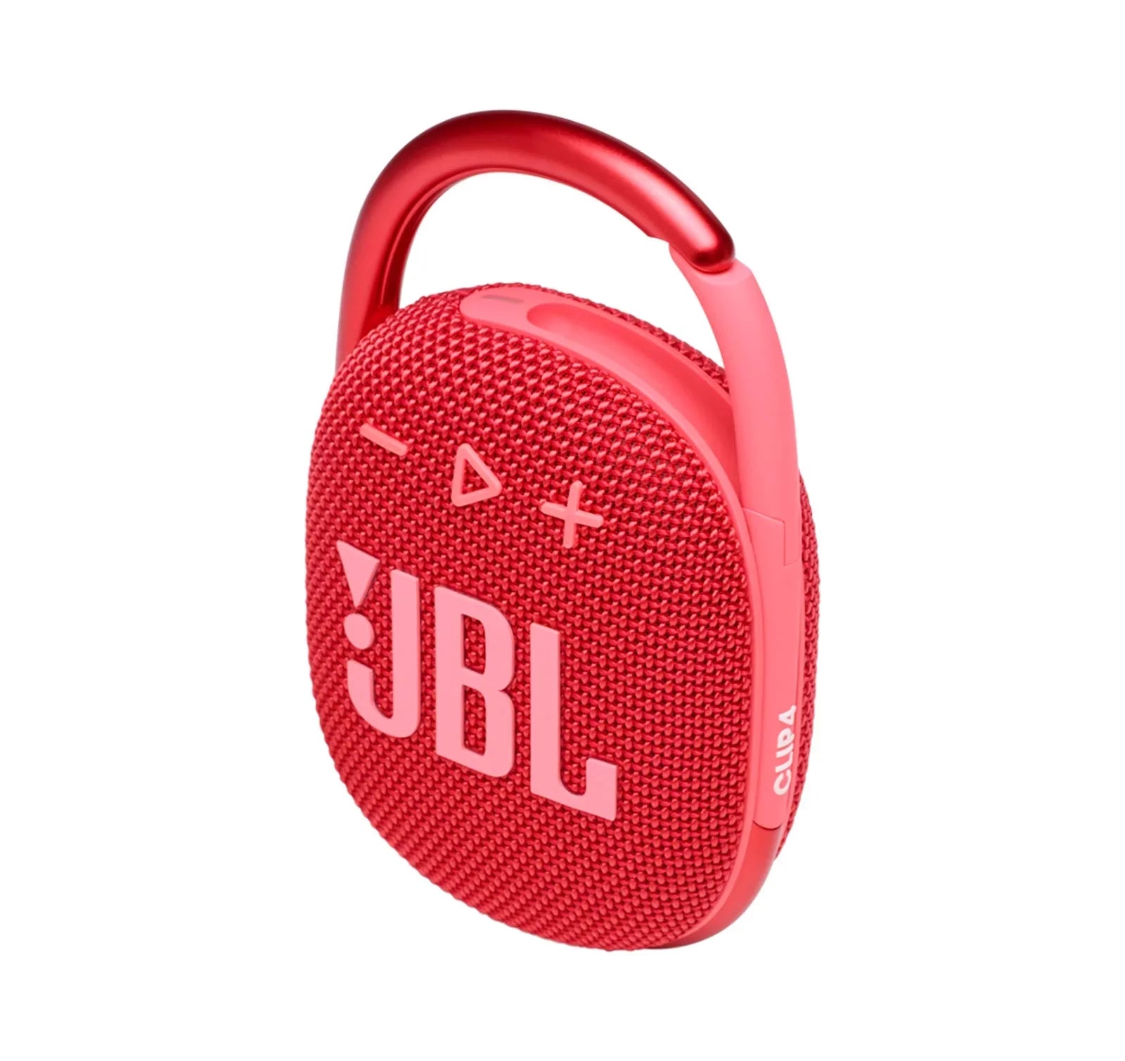Restored JBL Clip 4 Red Portable Bluetooth Speaker (Refurbished)