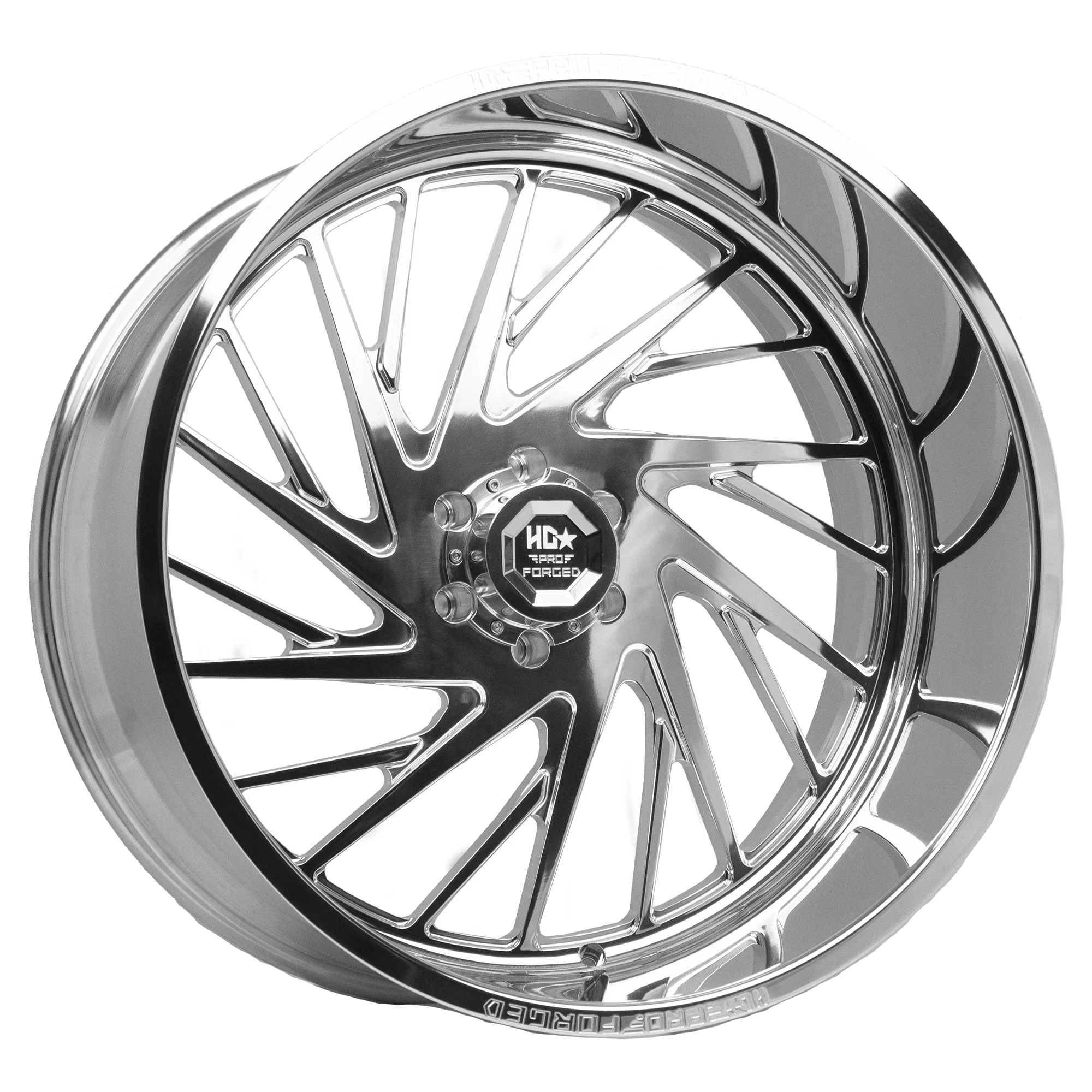 LUXXX HD FORGED LHD PRO 4 RAPTOR 26X14 6X139.7 -76ET 122.1CB HIGH POLISHED WHEEL