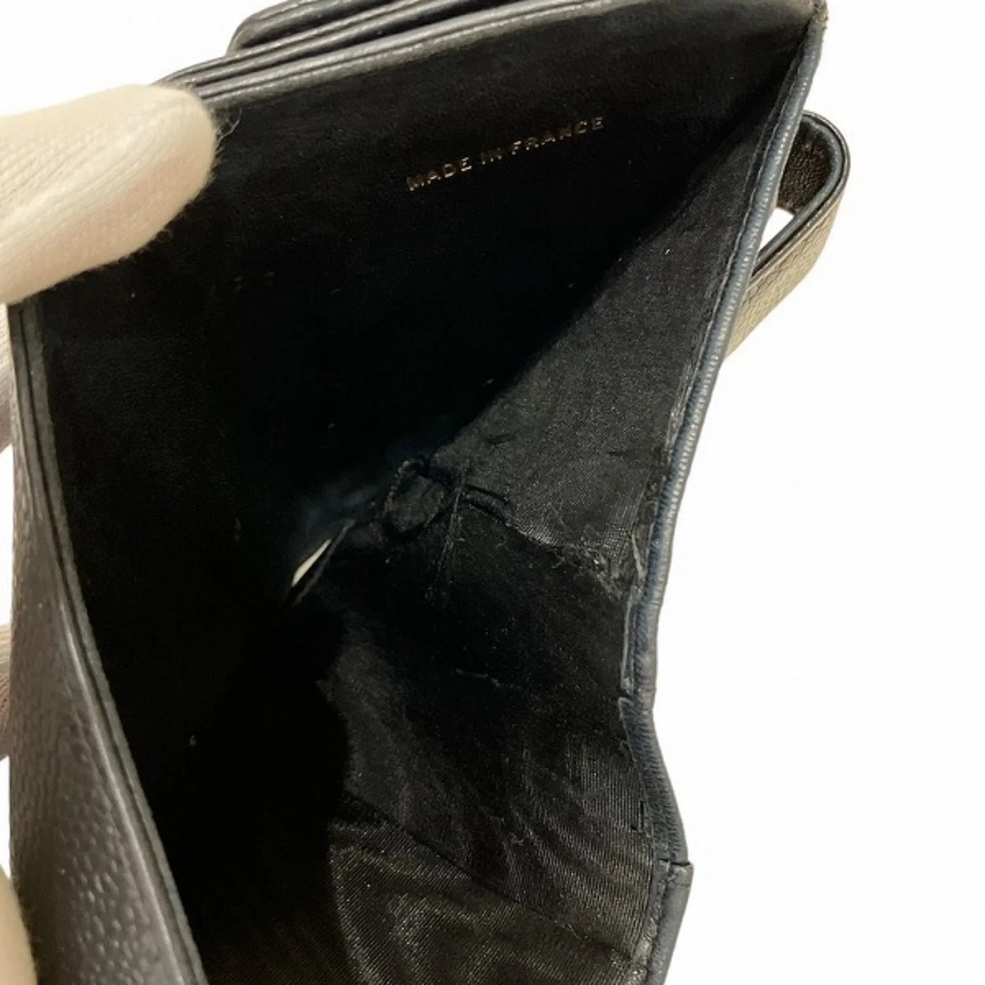 Pre-Owned CHANEL A13496 Bifold Wallet Women's (Fair)