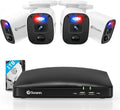 Swann 5039027 Enforcer Indoor & Outdoor DVR Security Camera System, Black & White