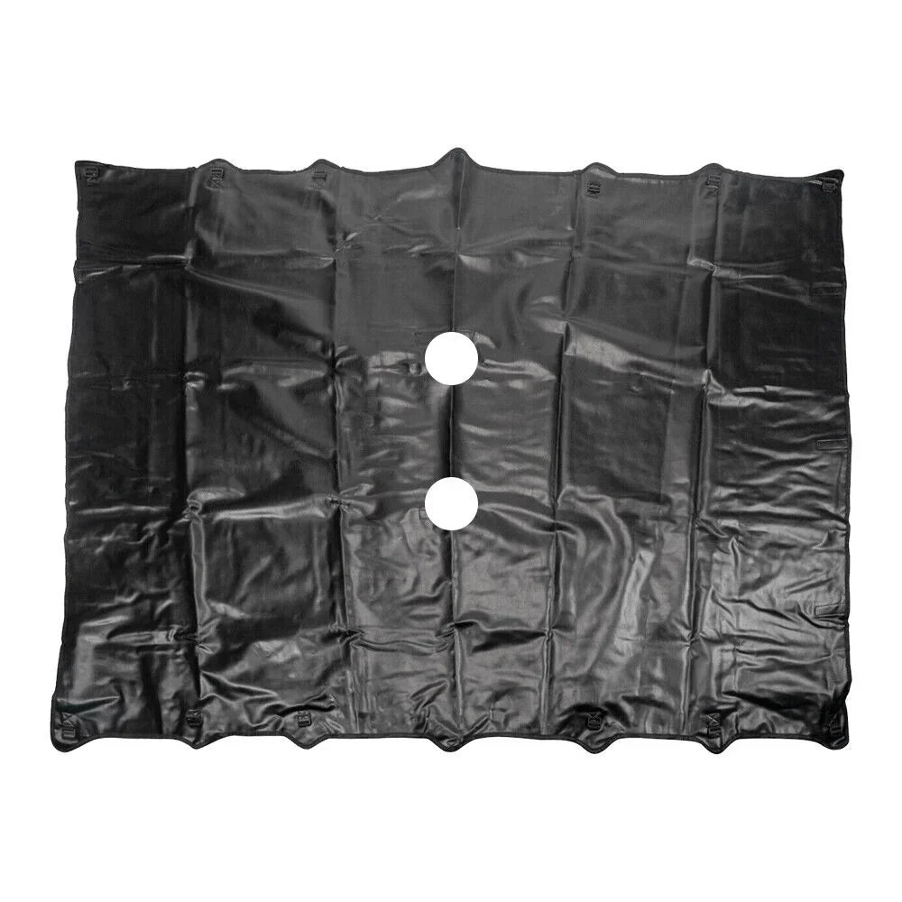 Jahyshow Easy Installation Leather Top Sunshade Protection for Jeep Wrangler JK JKU 07-18 - Enjoy Shade on the Go