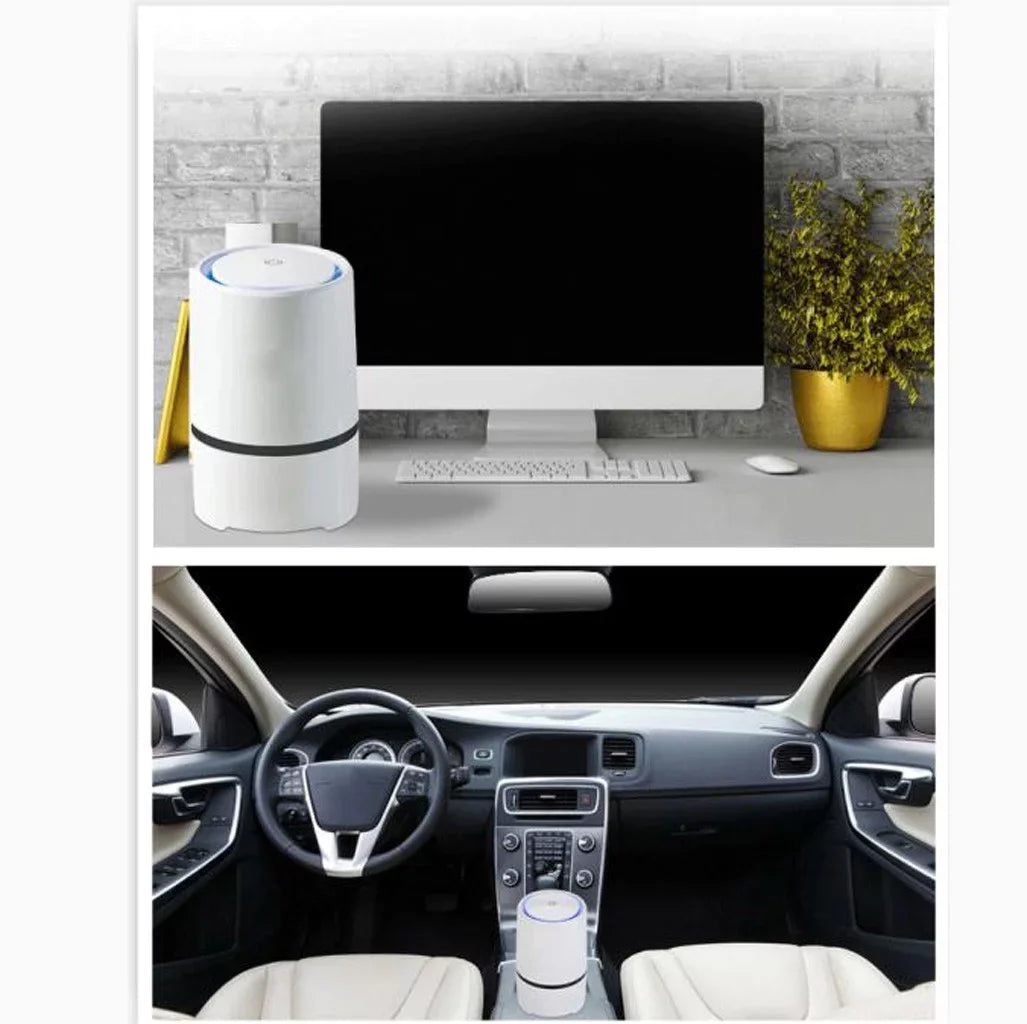 Purifier For Home True HEPA Filter And Activated Carbon Filter Household Odours