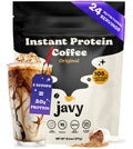 Javy Premium Instant Coffee - Protein Coffee - Protein Shake, Iced Coffee, Protein Drinks, Delicious Keto Friendly and Gluten Free, 24 Servings