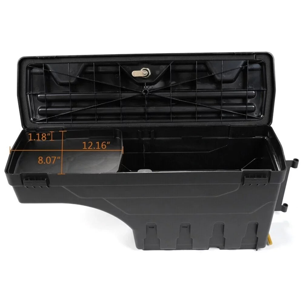 Teledu TRUCK BED STORAGE BOX TOOLBOX REAR RIGHT SIDE For 2015-2020 Ford F-150