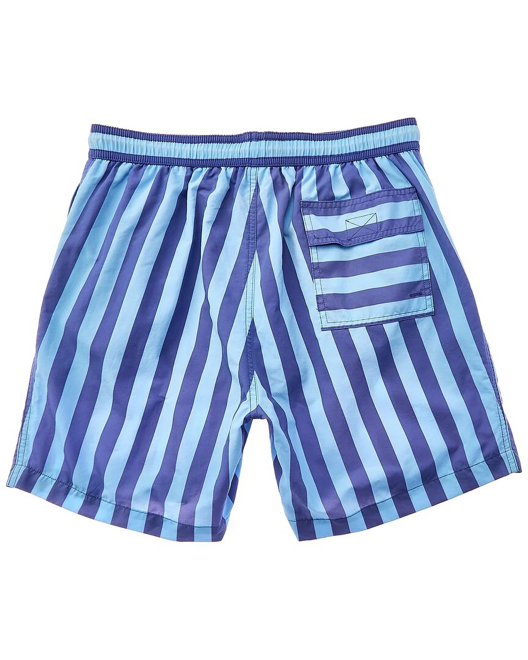 J.McLaughlin mens Regency Stripe Gibson Swim Trunk, M