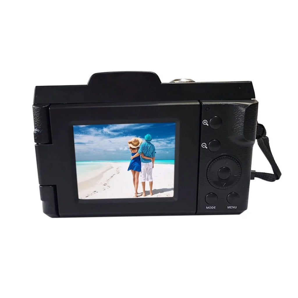 Digital Video Camera Full Hd 1080P 16Mp Recorder with Wide Angle Lens for Youtube Vlogging