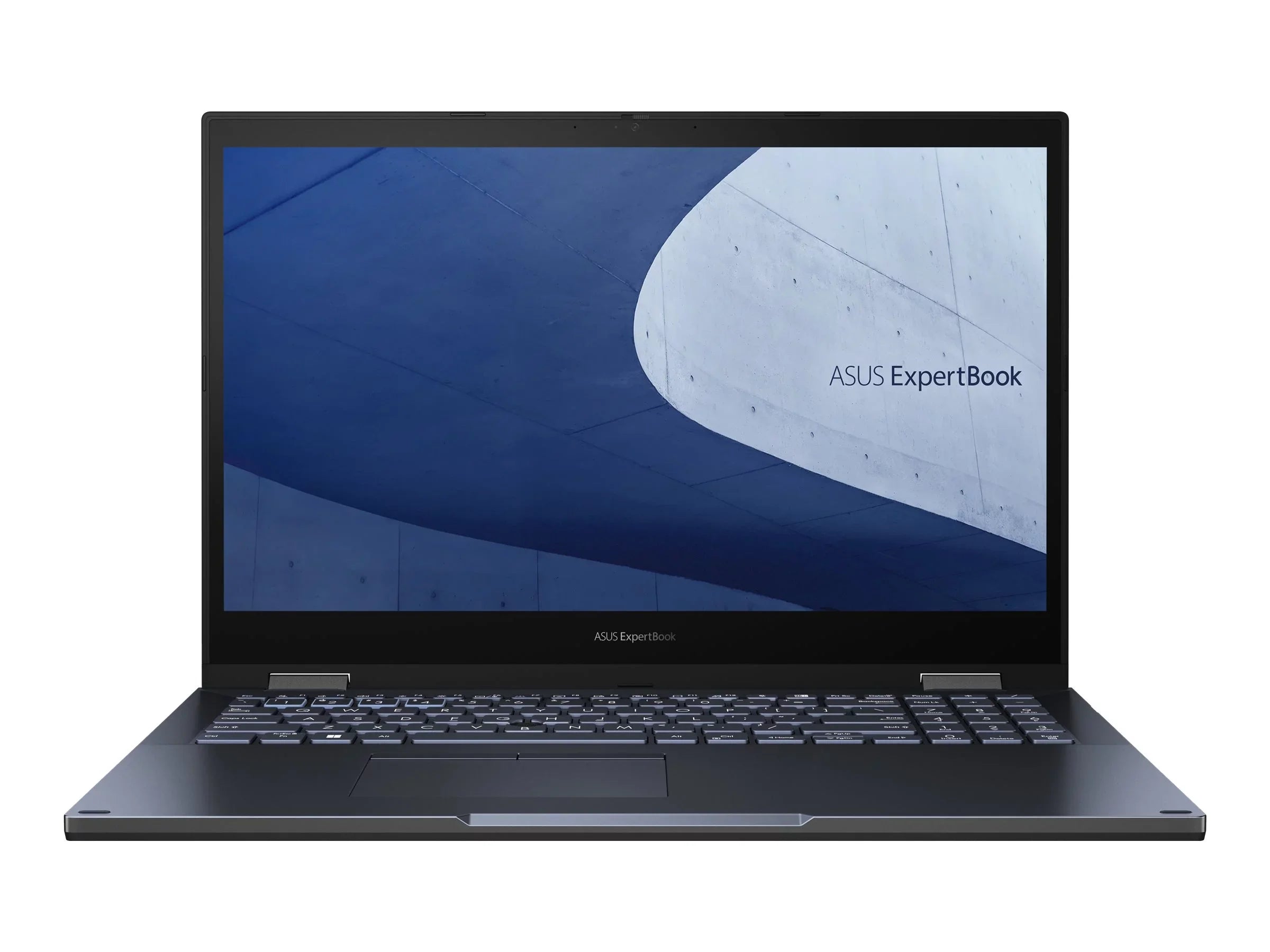 ASUS ExpertBook B2 Flip B2502FBA-XS74T - Flip design - i7 - 1260P / up to 4.7 GHz - Win 11 Pro - Iris Xe Graphics - 16 GB RAM - 512 GB SSD NVMe - 15.6" touchscreen 1920 x 1080 (Full HD) - Wi-Fi 6E - star black (LCD Shield star black