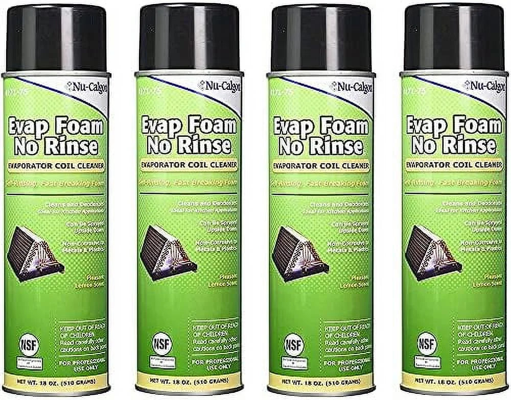 Evap Foam Coil Cleaner 18Oz (4 Pack)
