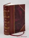 Doctrine of the Manifestations of the Son of God Under the Economy of the Old Testament 1852 [Leather Bound]