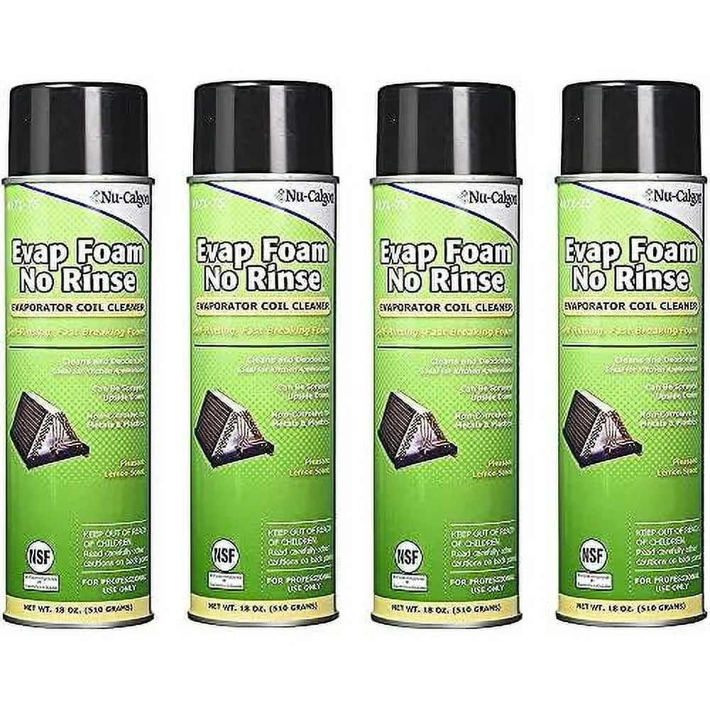 Evap Foam Coil Cleaner 18Oz (4 Pack)