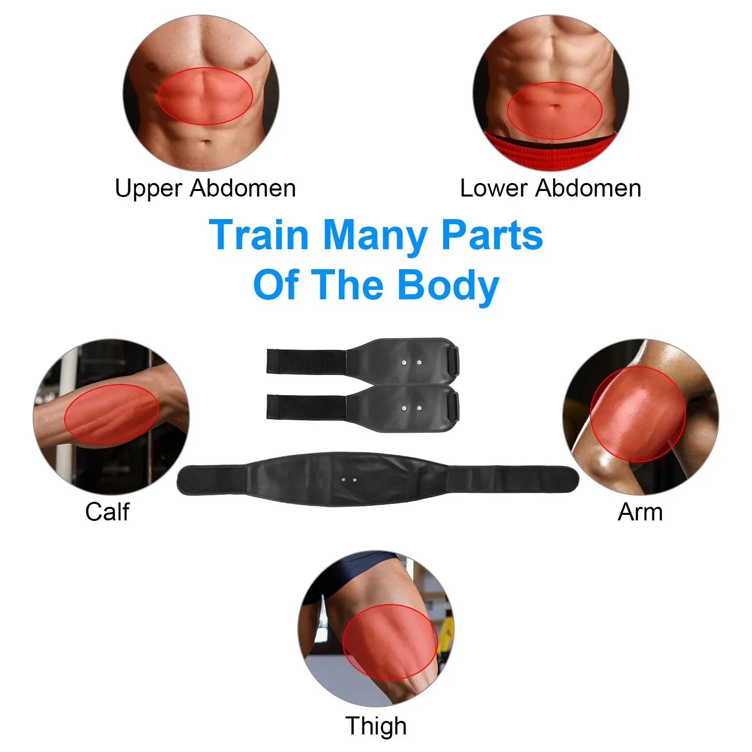 Abdominal Muscle Stimulator iMounTEK ABS Training Fitness Equipment with 6 Modes 18 Intensity Levels Home Office