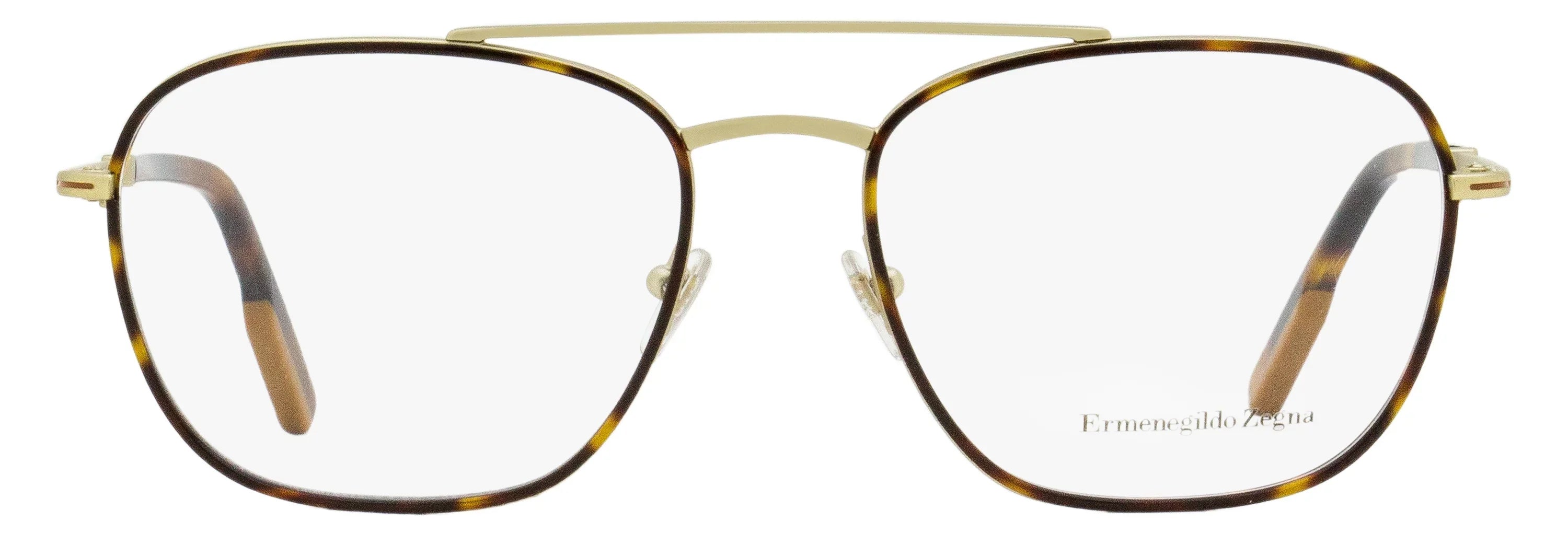 Ermenegildo Zegna Demo Geometric Men's Eyeglasses EZ5183 032 56