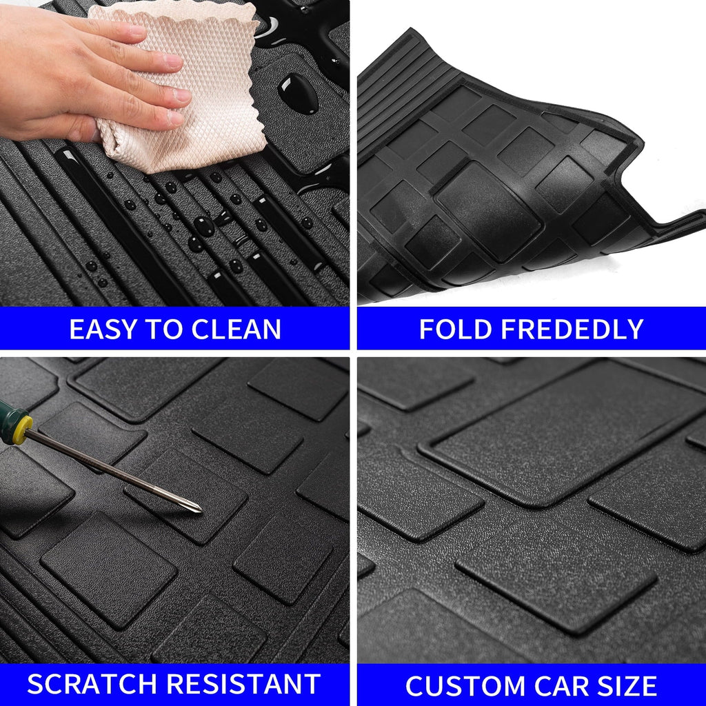 Fit 2020-2024 Subaru Outback Trunk Mats Cargo Liner Back Seat Wrap Protector 2023 Subaru Outback