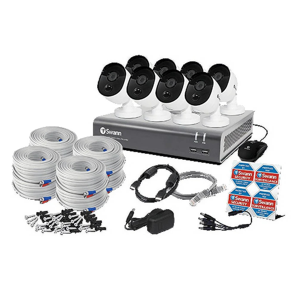 Swann 8 Camera 8 Channel 1080p Full HD DVR Security System