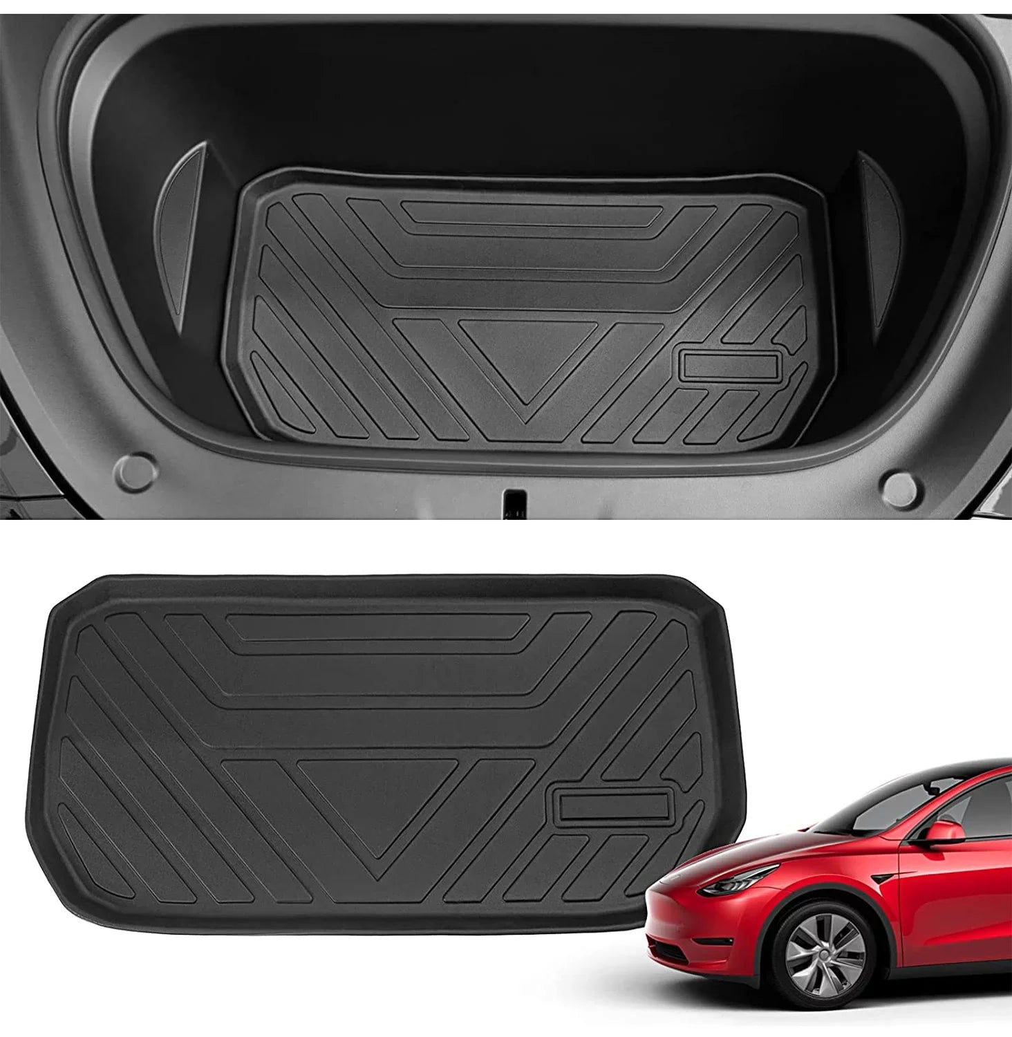 Fit Tesla Model Y Trunk Mat Cargo Mat Trunk Mat Cargo Liner for 2020 2021 2022 Tesla Model Y Accessories