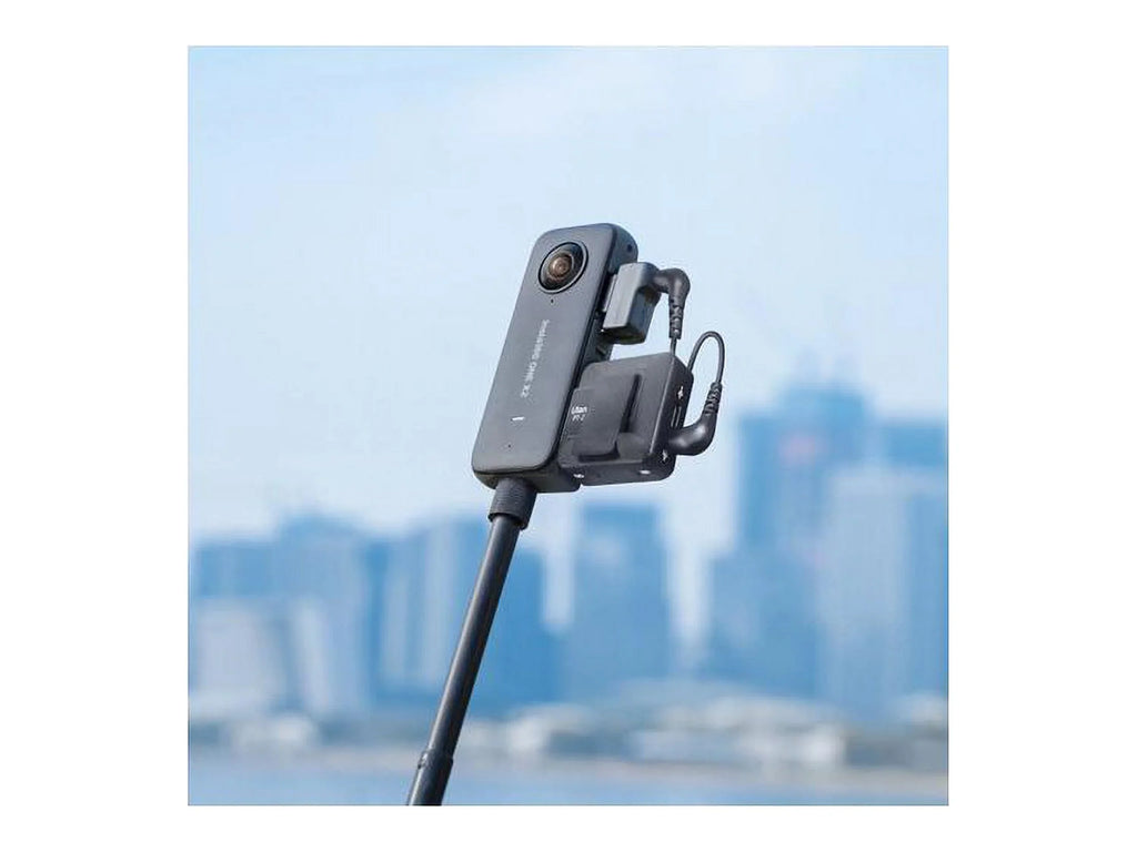 Insta360 CINTYAV-E Vertical Microphone Adapter for ONE X2, Black
