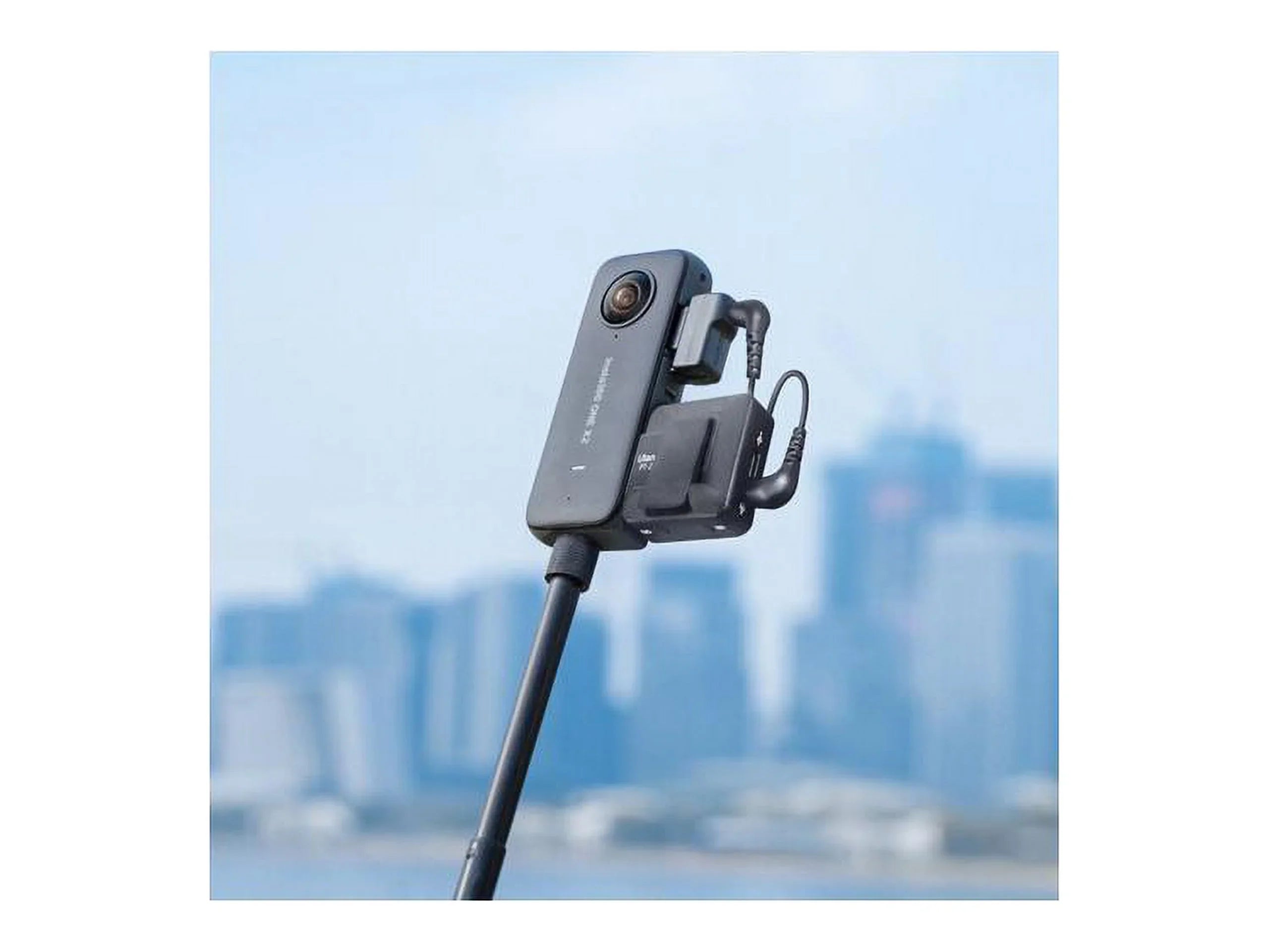 Insta360 CINTYAV-E Vertical Microphone Adapter for ONE X2, Black