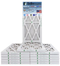 Glasfloss 12x18x1 - MERV 10 -Qty:12 - Furnace Air Filter - Made in USA (Actual Size: 11.5 x 17.5x7/8 inch)