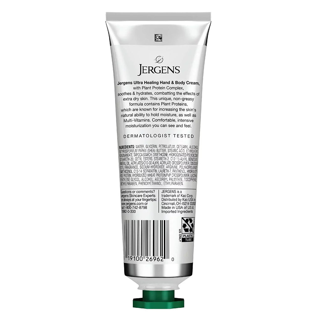 3 Pack Jergens Ultra Healing Extra Dry Skin Moisturizer 3.4 oz