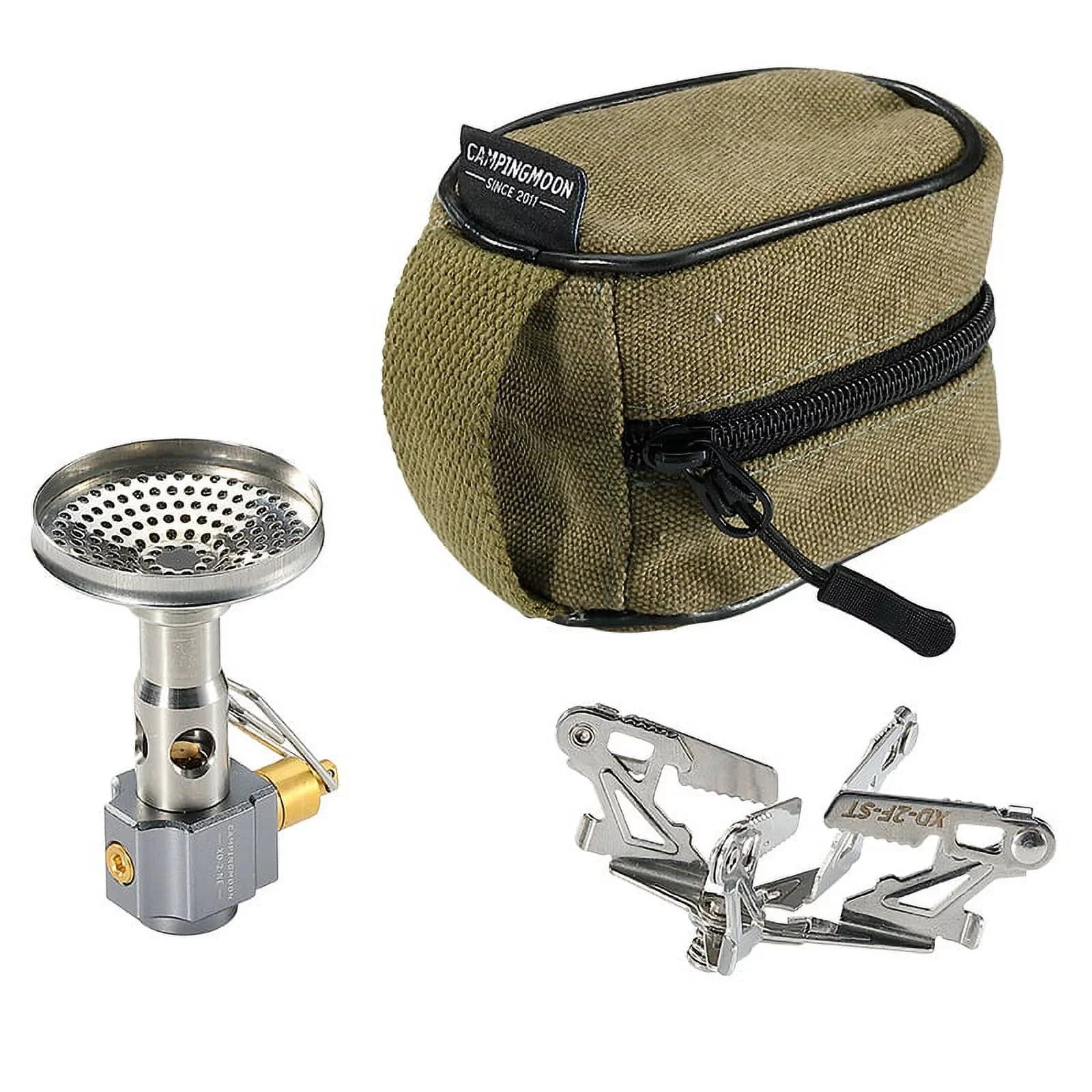 CAMPINGMOON 3300W Camping Stove High Efficient Backpacking Stove Camping Split Gas Stove