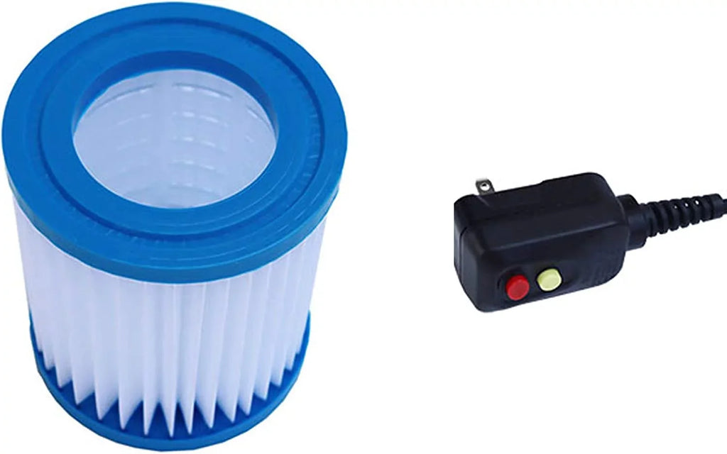 INTSUPERMAI Electric Swimming Pool Filter Pump Water Cleaning Tool for Above Ground Pools