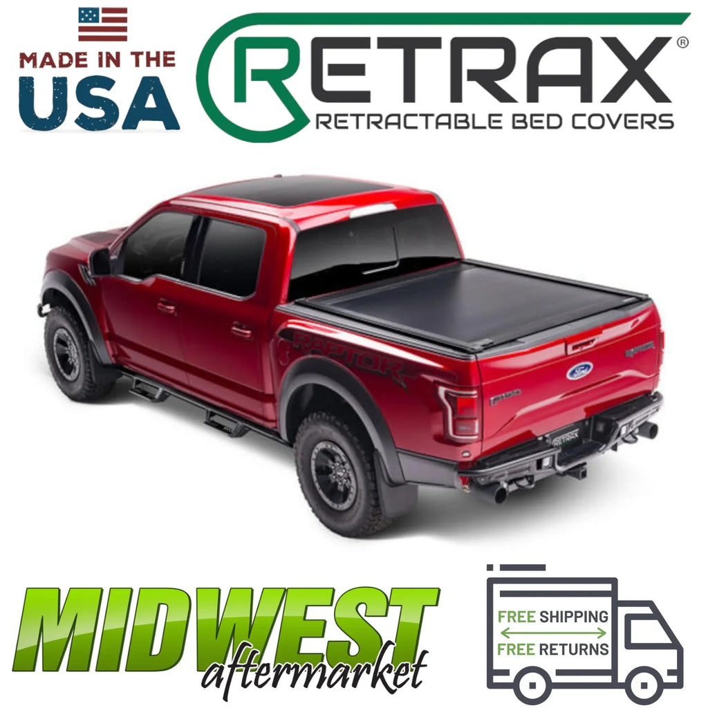 Retrax By Realtruck PowertraxONE XR Retractable Truck Bed Tonneau Protection | T-70841 | Matching With Select 2007-2021 Toyota Tundra Crewmax with Deck Rail System 5' 7" Bed (66.7")