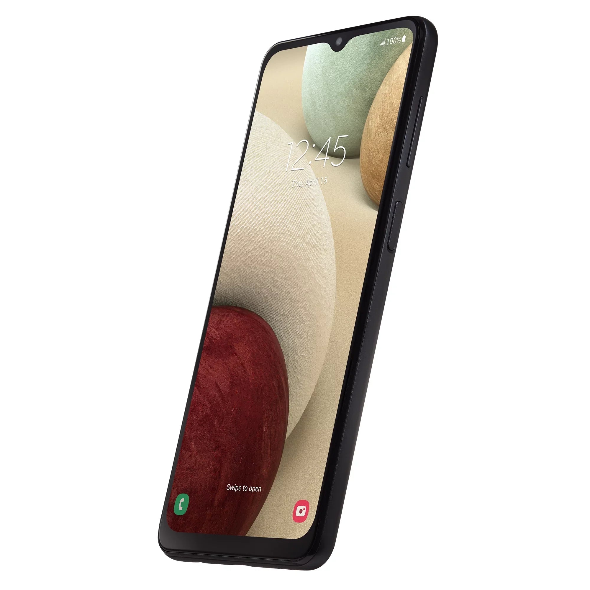 Walmart Family Mobile Samsung Galaxy A12, 32GB, Black- Prepaid Smartphone [Locked to Walmart Family Mobile]