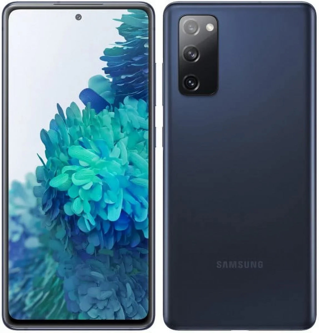 Restored Samsung Galaxy S20 FE 5G G781V (Verizon Unlocked) 128GB Cloud Navy (Grade A) w/ Wireless Charger (Refurbished)