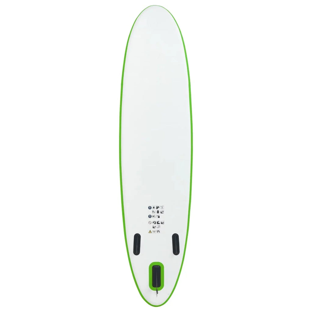 Dcenta Inflatable Paddle Board Set Beach Surfing Board with Oar, Fin, Hand Pump, Kit and Carrying Bag Surfboard for Adults