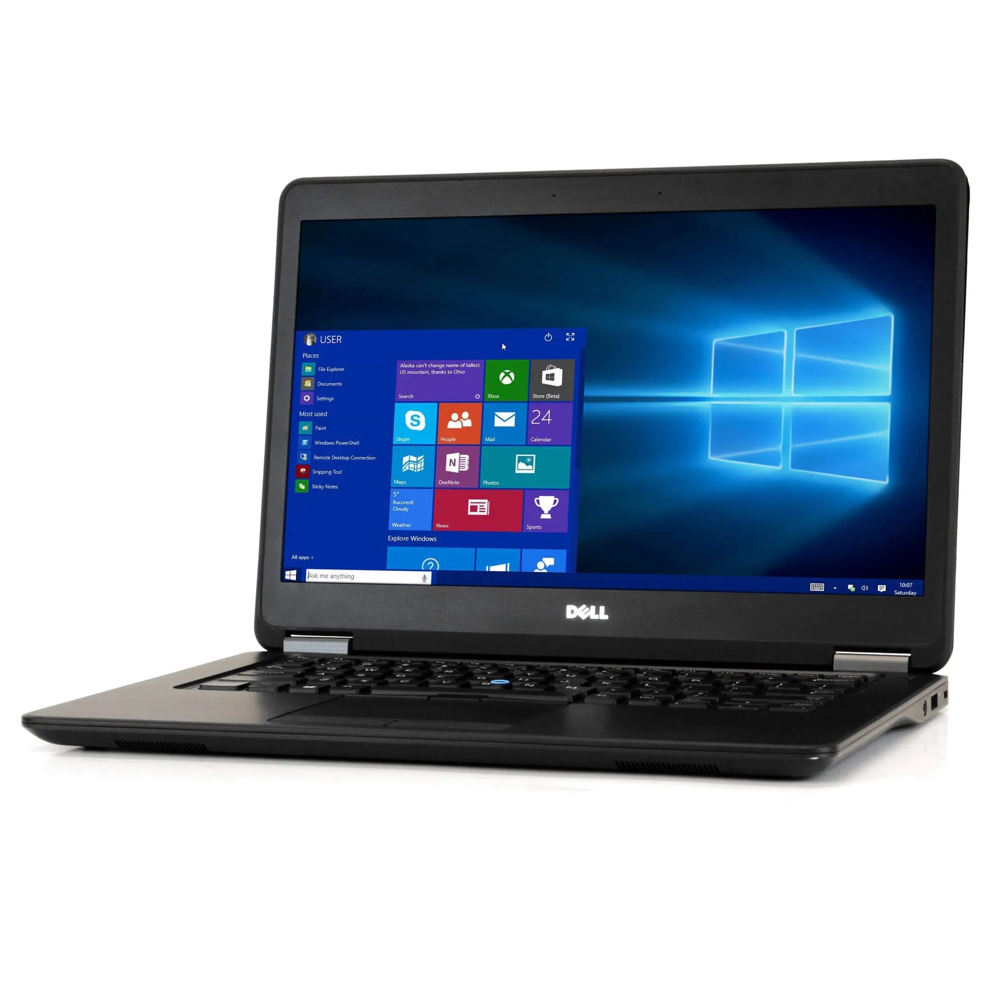 E7450 Laptop Computer, 2.90 GHz i7 Dual Gen 5, 8GB DDR3 RAM, 256GB SSD Hard Drive, Windows 10 Professional 64 Bit, 14" Screen (Used Grade B Used)