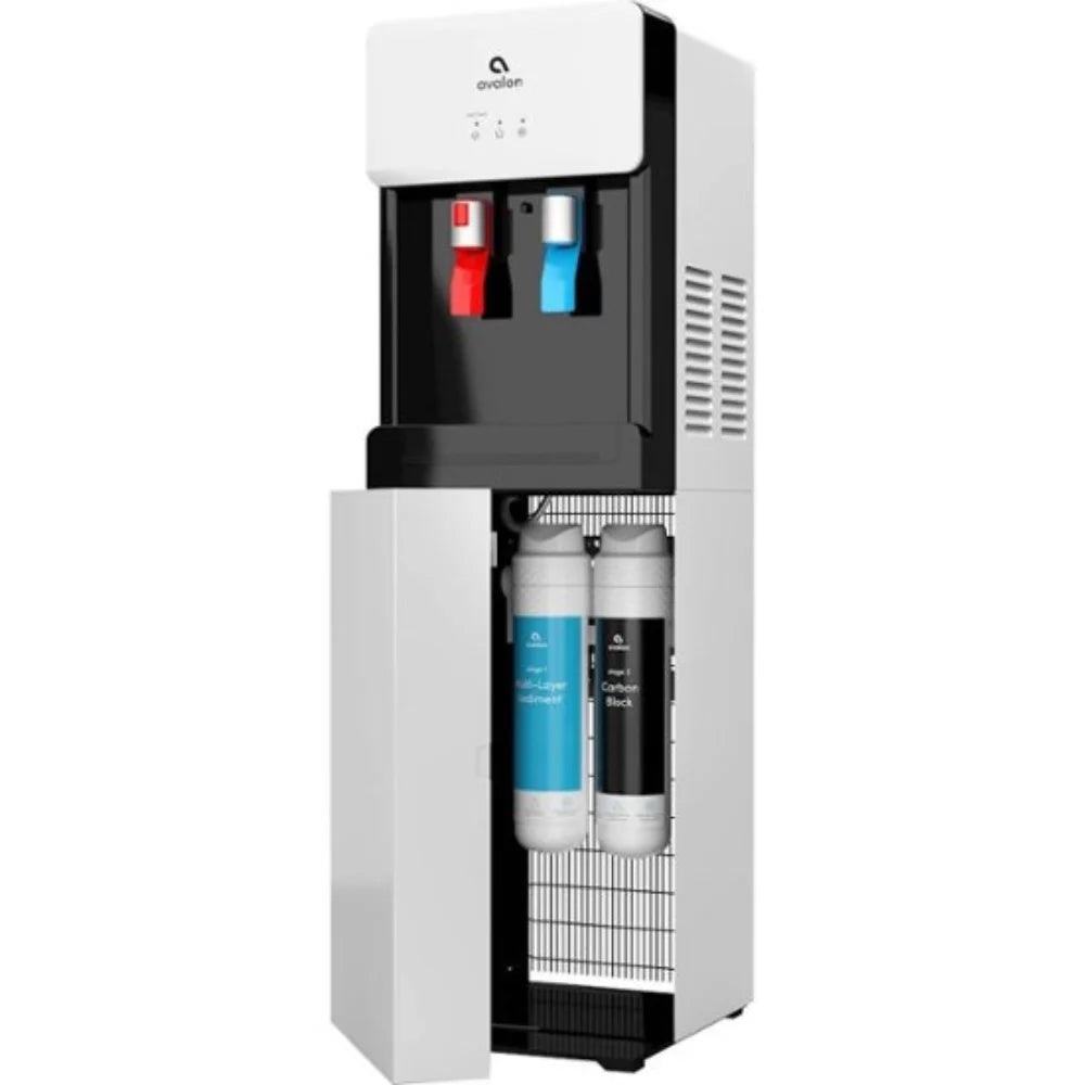 Dual Water Filter for Bottleless Water Dispenser - White and Blue